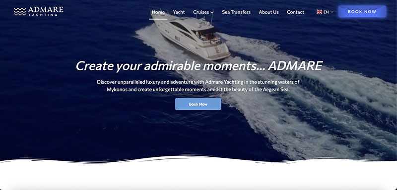 Admare Yachting - Mykonos Daily Cruises & Yacht Charters